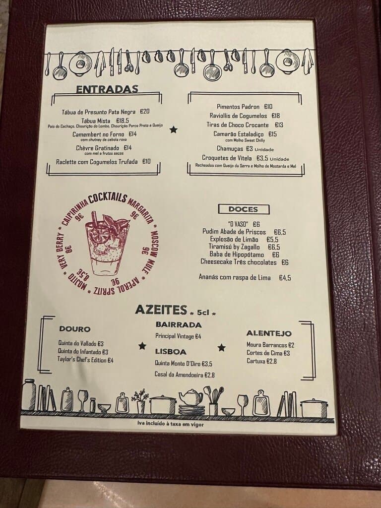 Experiência gastronómica premium